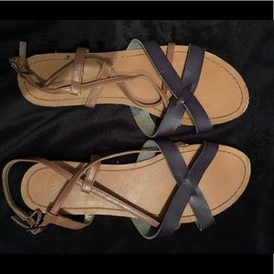 Strappy sandals